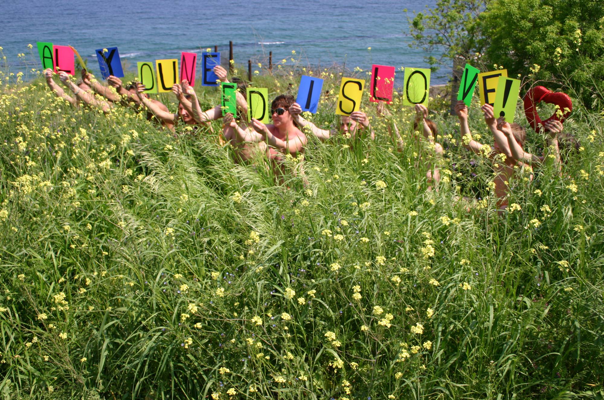 Colored Naturist Letters - 1