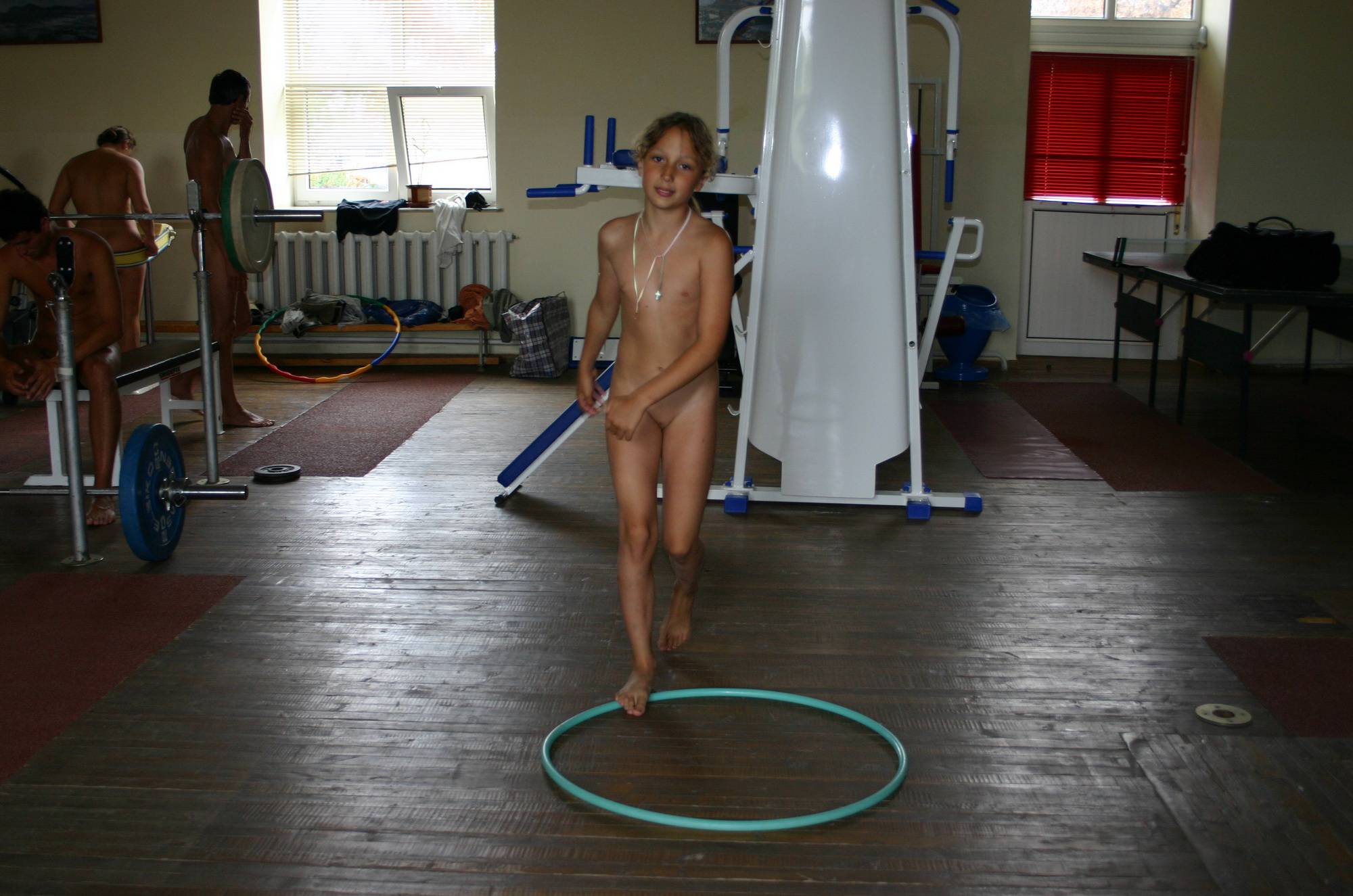Nudist Pictures Family Gym Hooly Hoops - 1