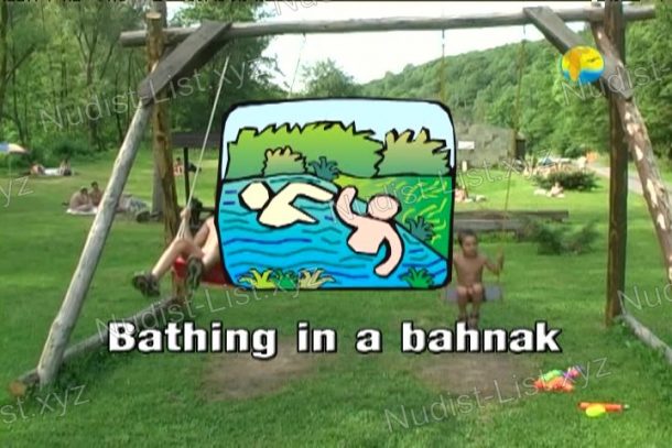 Cover Bathing in a Bahnak