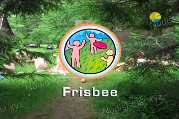 Video still of Frisbee