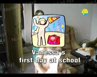 Vanessa's first day at school - Naturist Freedom