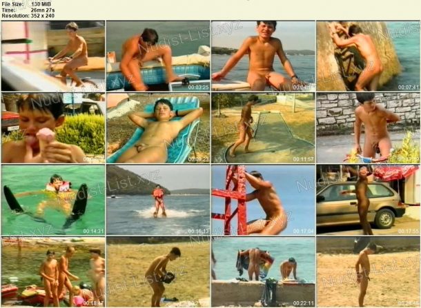 On The Land and In The Water - Nudist Boys Video - shot