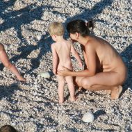 Naturist Beach Family One