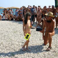 Nudist Mini Interview Walk - 1